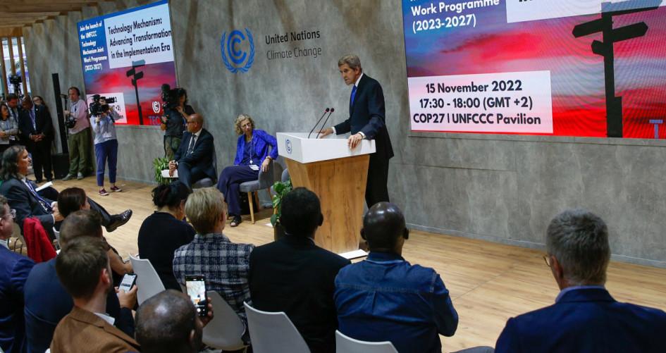 John Kerry at UNFCCC