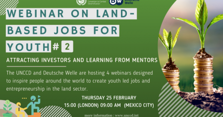 Webinar on land-based jobs for youth