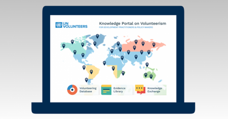 UNV’s Pioneer Knowledge Portal on Volunteerism